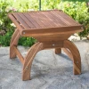 Wooden Natural  Pine Wood Table Outdoor Coffee Table