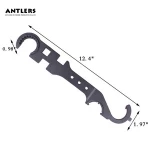 Wrench Tool Tactical scope accessories AR15/M16 Armorer Wrench Tool For Removal and Installation of Barrel Armorer's Wrench