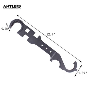 Wrench Tool Tactical scope accessories AR15/M16 Armorer Wrench Tool For Removal and Installation of Barrel Armorer&#39;s Wrench