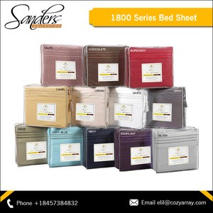 Wrinkle Free Materials Deep Pockets King Size Bed Sheet Set from Bulk Manufacturer