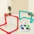 Import Xiaoboxing papular game indoor sport plastic and foam football goal frame football toys hover soccer ball with nets from China