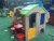 Import YL-36402 Custom Design Mini Cheap Toddler Children Playhouse Plastic Kids Indoor Playground For Kids With Slide from China