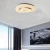 Import Zhongshan hotel home loft living room remote control dimmable flush mount oval acrylic design smart led ceiling light housing from China