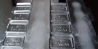 Zinc ingot 99.995 / Zinc alloy ingot ZAMAK 5