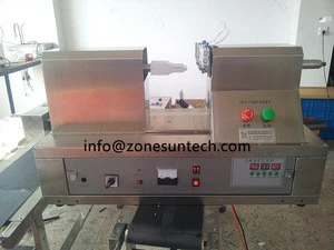 ZONESUN QDFW-125 Manual Ultrasonic Plastic Tube Sealing Machine for Cosmetic, with Data and Batch Embossing supply