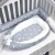 00% Cotton Portable Crib/Baby Nest for Bedroom/Travel