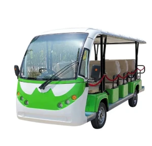 City Tourist Multifunctional Classic 14 Seater 72/96v 15-20kw Ac System Electric Sightseeing Bus