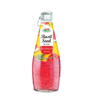 290ml Natural Nawon Basil Seed Drink Fruit Flavor Wholesalers OEM ODM Beverage Manufacturer