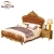Import 005 New model European bedroom furniture antique luxury royal leather headboard bedroom Furniture Set from China