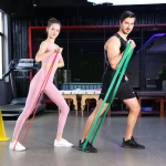 Multi-function pull-up TPE resistance band Fitness exercise tension band Yoga stretch band Resistance bands