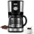 Import 12-Cup Stainless Steel Programmable Coffee Maker With Timer And Strength Control from China