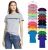 Import Short Sleeve Women's T-Shirt Comfortable Casual Knitted Loose T Shirt Direct , clothing, garment  Factory from China