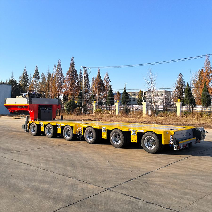 Detachable Rgn Buy 300-500 Tons Rgn Detachable Gooseneck Ship Transformer Hydraulic ...
