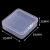 Import China Manufacturer Weisheng Square Plastic Transparent Jewelry Beads Tools Small Box from China