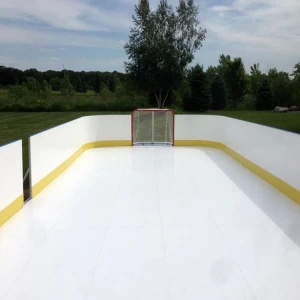 4x8 ft UHMWPE synthetic ice rink