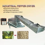 Automatic Spices Dryer Machine Green Pepper Black Peppercorn Chili Dehydrator Drying Processing Equipment EPC