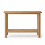 Japandi & Scandinavian Wooden Console Table OEM Supplier from Vietnam