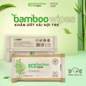 80 Sheets Quality Bamboo Wet Wipes 100% Biodegradable Safely For Baby Wet Wipes