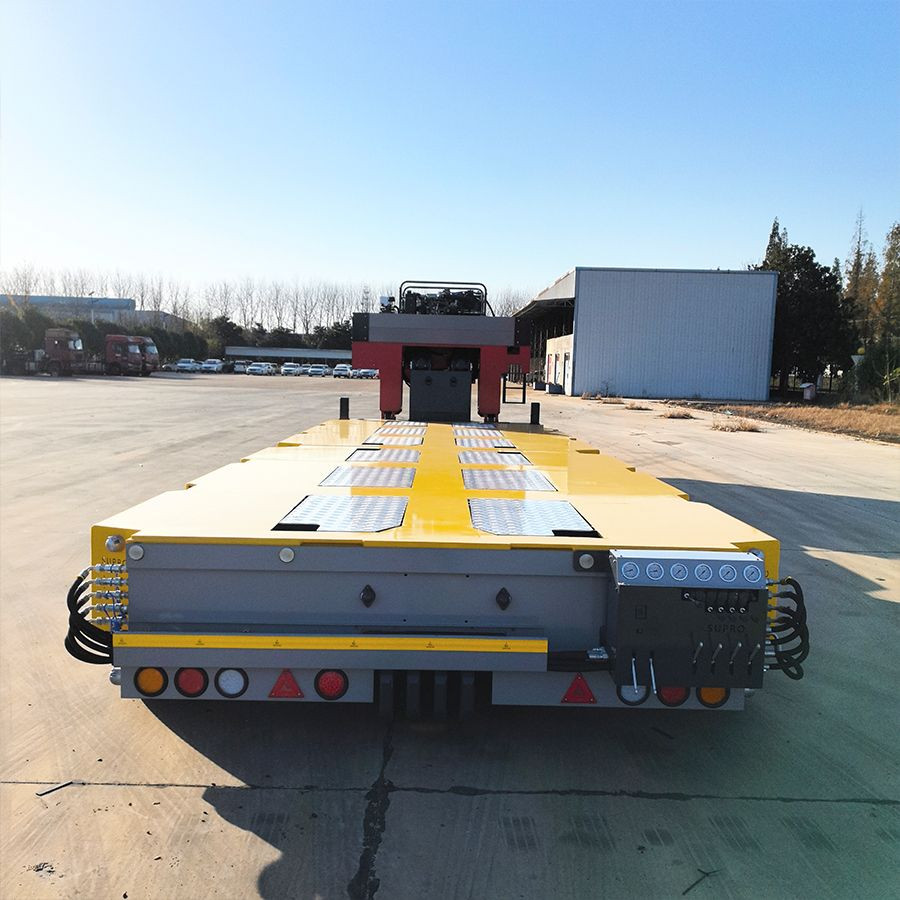 Detachable Rgn Buy 300-500 Tons Rgn Detachable Gooseneck Ship Transformer Hydraulic ...