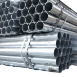 steel pipes 10mm GI Galvanized steel pipes metal building materials carbon round Welded Steel Pipe for Construction