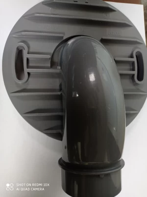 sewage outlet plastic tube connector injection mould