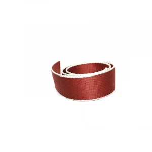 Customized intermediate color ribbon manufacturer environmental friendly polyester thick and thin rib belt cross grain color intermediate ribbon customization