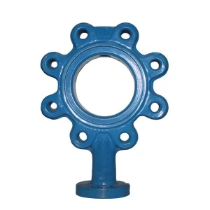 ductile iron butterfly valve body