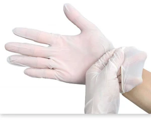 Export Quality Disposable white nitrile medical gloves