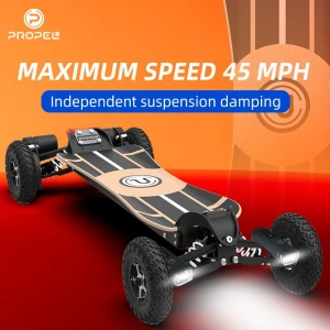 PROPELEV Pro 2021 new 2WD 71km range carbon four-wheel high speed all terrain off road electric skateboard