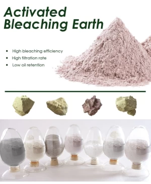 Activated bleaching clay