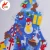 Import Educational DIY Felt Christmas Tree Set Kids Wall Hanging Xmas Gifts for Christmas Home Door Decorations from China