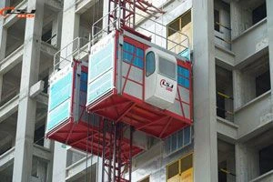 CE Approved Sc200/200 Construction Hoist / Construction Lift Building Hoist