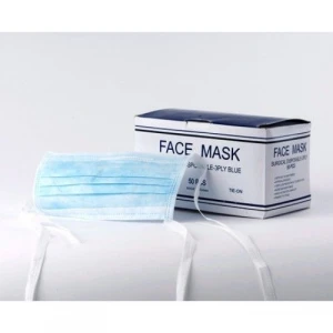 50 Pieces/Box 3 Ply Disposable Surgical Face Masks 50 Pieces/Box