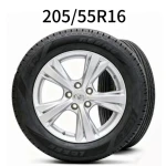 Fuel Efficient 205/55R16 Tire - Super Quiet, Low Noise for Toyota Corolla, Civic