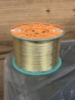 Brass Coated Tire Wire on Spools
