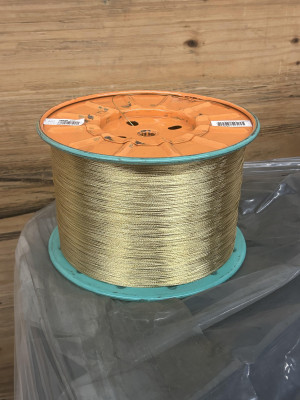 Brass Coated Tire Wire on Spools