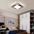 Living Room Bedroom Study Home Remote Control Dimmable Black Modern LED Ceiling Lighting