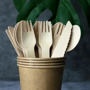 Wooen Coffer Milk Stirrerwood cutlery;wooden knife,wooden fork,wooden spoon.