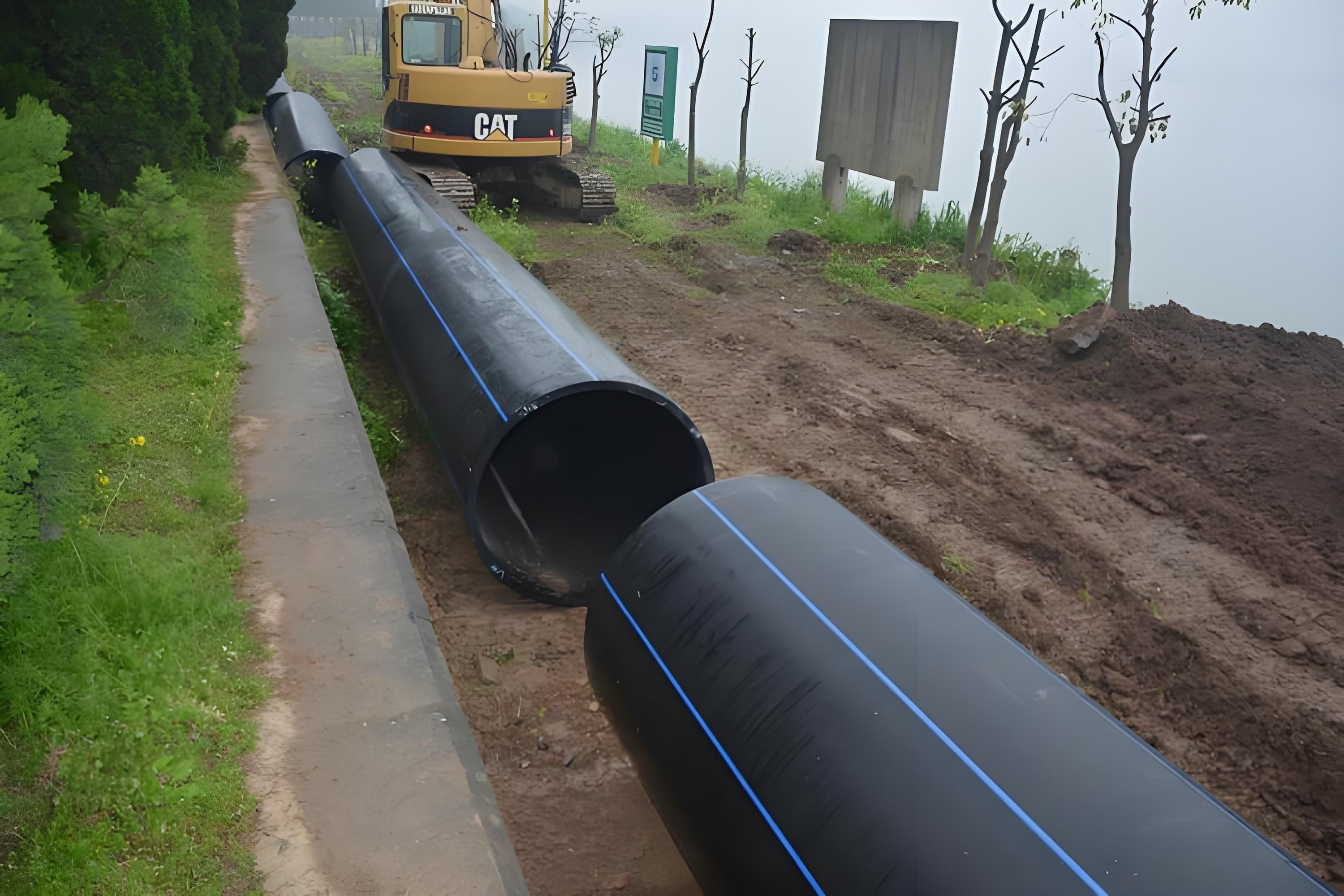 Buy High Density Polyethylene Pipe Hdpe Pe100 Large Diameter Hdpe Tubes ...