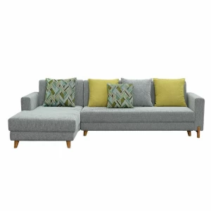 Memeratta modular fabric couch L shape leisure recliner sofa living room sofa S-709