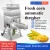 Import Fully automatic fresh corn thresher, commercial tender corn huller, raw cob thresher, fresh corn core separation from China