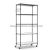 Import Durable Restaurant Organizers 5 Tier Metal Storage Rack Wire Shelving Unit from China