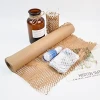 High Quality kraft cushion pad wrap honeycomb paper biodegradable honeycomb wrapping paper