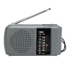 Portable AM FM Pocket Radio with Telescopic Antenna and Clear Sound Quality