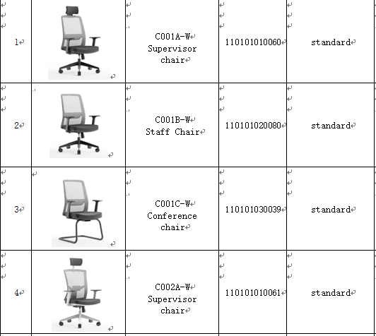 Process Chair Hs Code Buy Office Chair/ Supervisor Chair/ Staff Chair from Tianjin Sinler ...