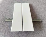 Aluminum C Strip Ceiling Metal 300mm Linear Ceiling Tiles For office