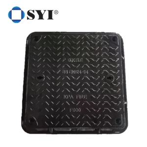 Round Square Rectangle Foundry Ductile Cast Iron Manhole Cover Road Facilities