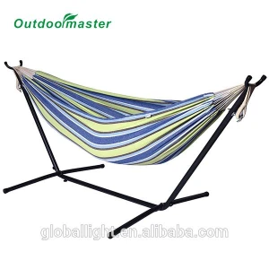 9ft Camping Double Hammock with Hammock Stand Combo