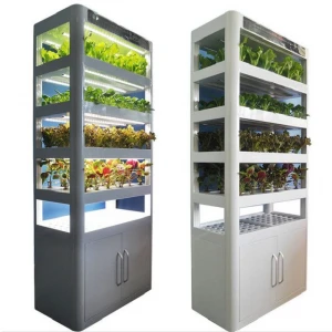Garden vertical hanging aeroponicsMultilayer fully automatic hydroponic growth system for apartment