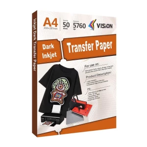 Dark Heat Transfer Paper For Inkjet Printer